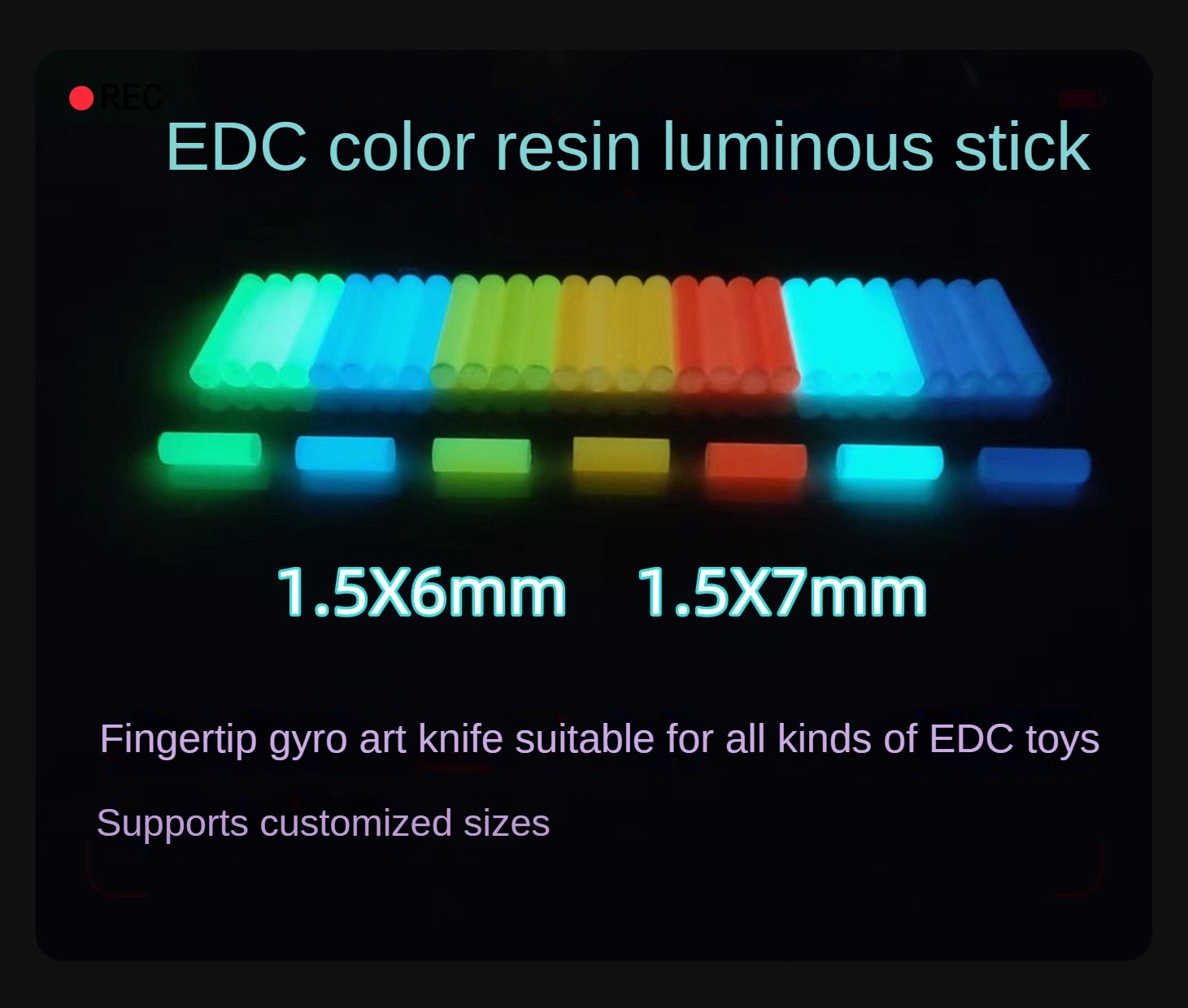 Not tritium 1.5 × 6mm 1.5 x 7m - Resin Art Youtube incelemesi ve fiyatı