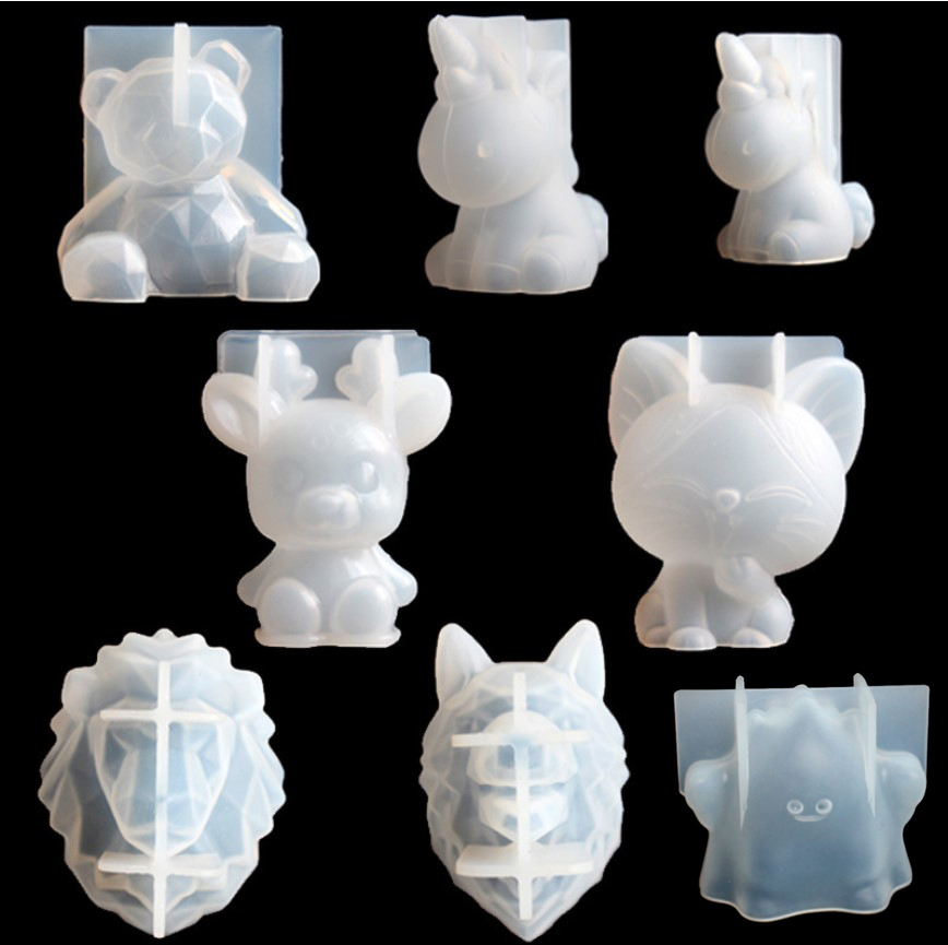 Transparent Unicorn Silicone E - Resin Art Tool Kit incelemesi ve fiyatı