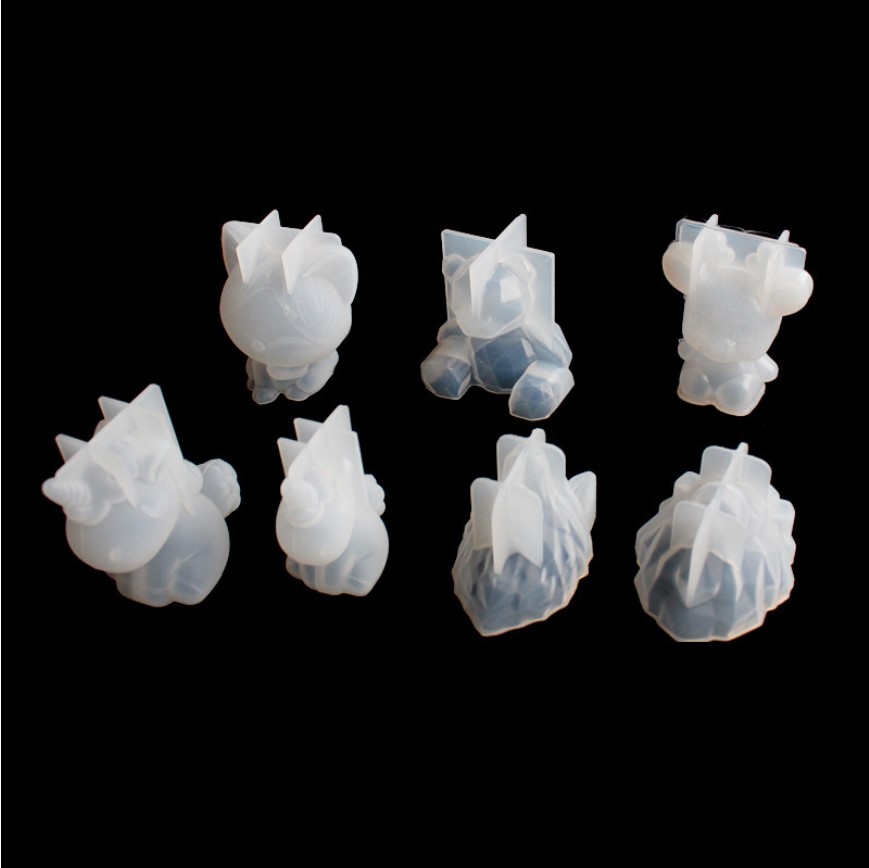 Transparent Unicorn Silicone E - Resin Art Tool Kit incelemesi ve fiyatı