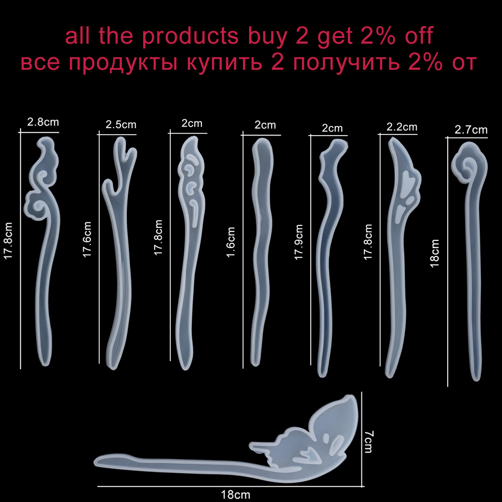 1Pcs Hairpin Hair Stick Silico - Resin Art Tool Kit incelemesi ve fiyatı