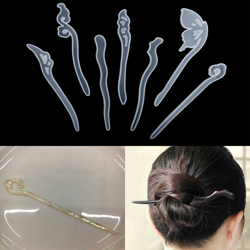 1Pcs Hairpin Hair Stick Silico - Resin Art Tool Kit incelemesi ve fiyatı