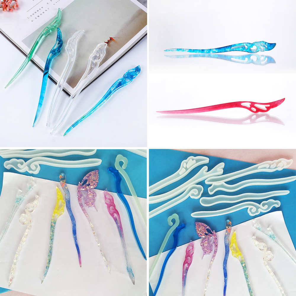 1Pcs Hairpin Hair Stick Silico - Resin Art Tool Kit incelemesi ve fiyatı