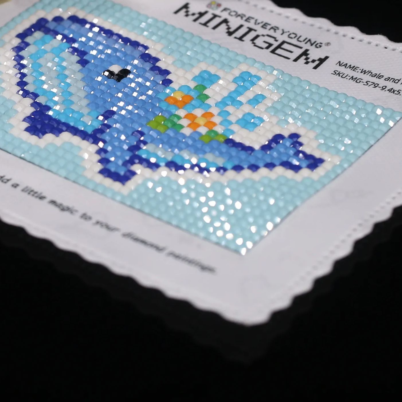 Minigem®: Whale and Flower 9.4 - Resin Art Of Flowers incelemesi ve fiyatı