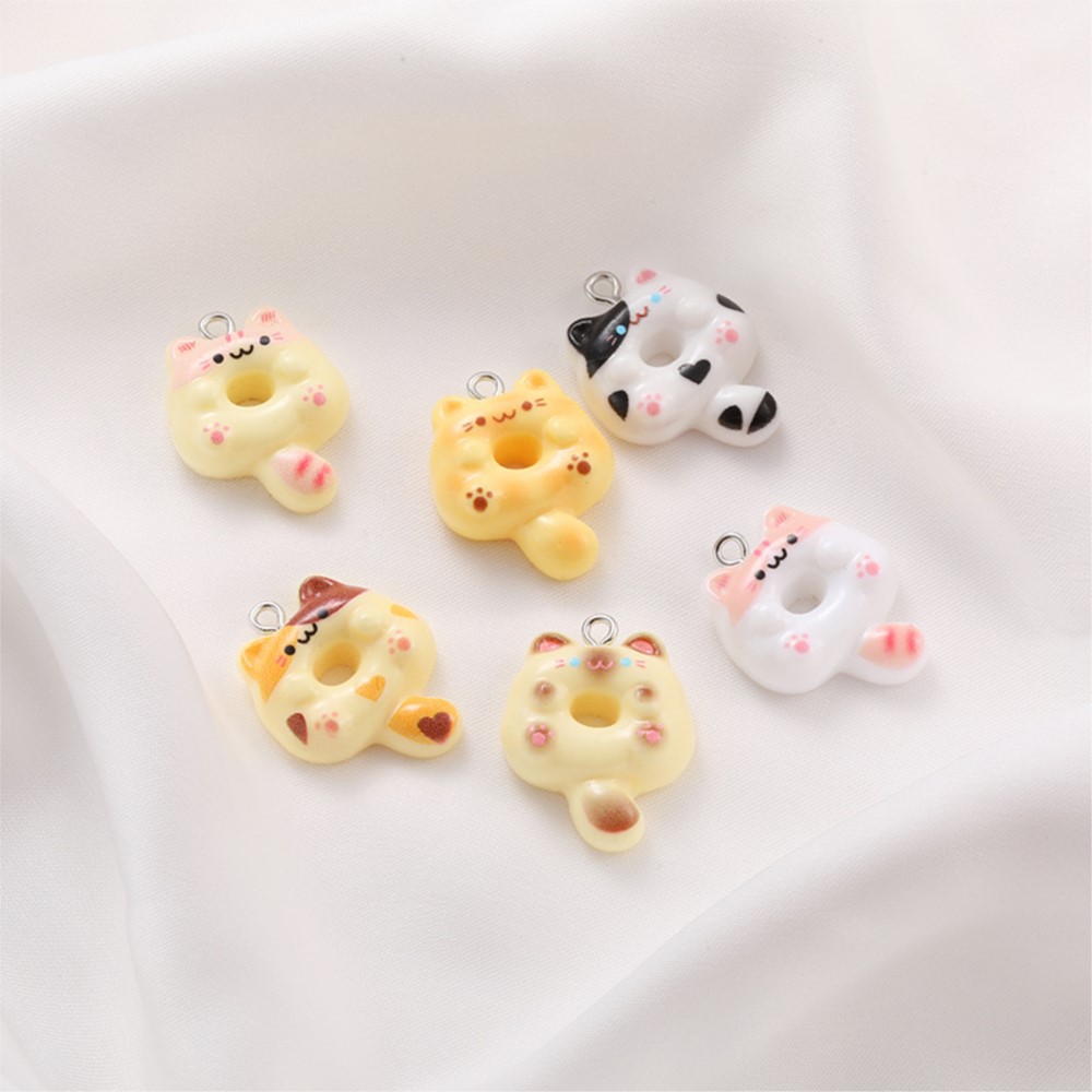 10Pcs Kawaii Cartoon Cat Resin - Resin Art Notes incelemesi ve fiyatı