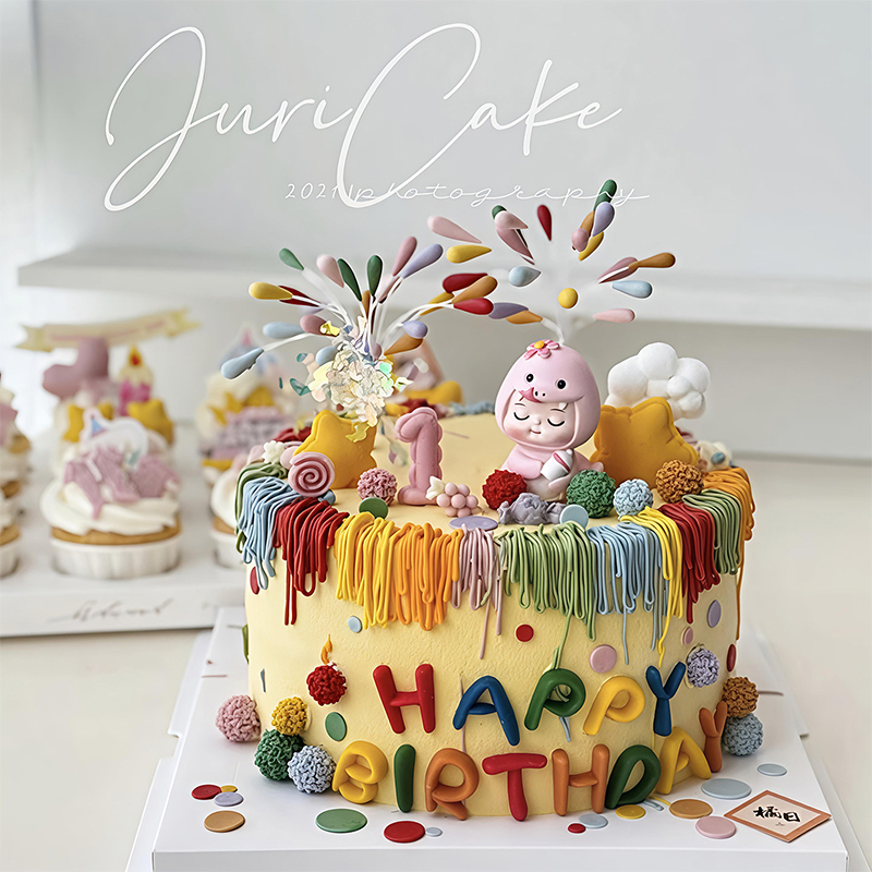 Adorable Snake Themed Cake Top - Resin Art Alphabet incelemesi ve fiyatı