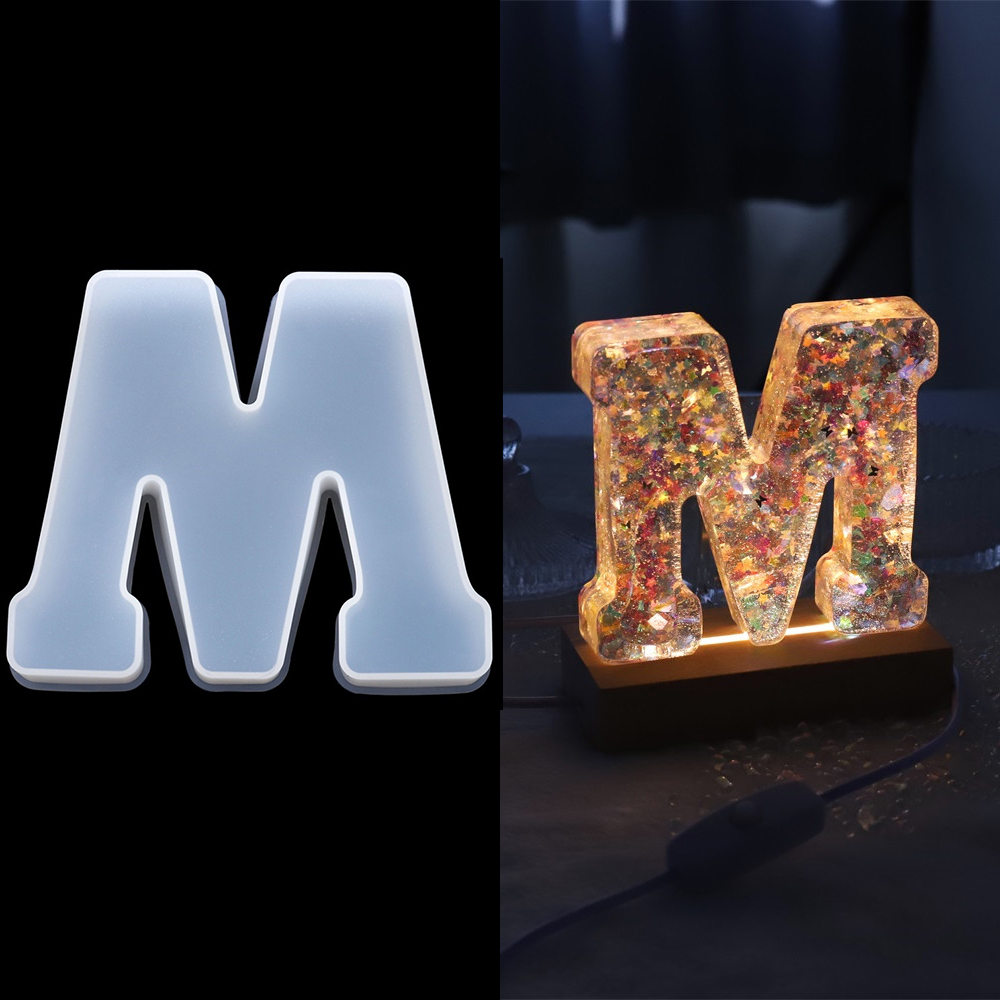 3Sizes A to Z Letter Silicone  - Resin Art Alphabet incelemesi ve fiyatı
