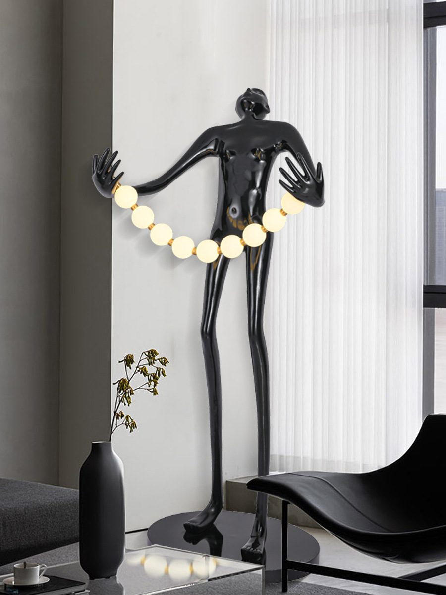 Statue Character Floor Lamp Ar - Resin Art Floor incelemesi ve fiyatı