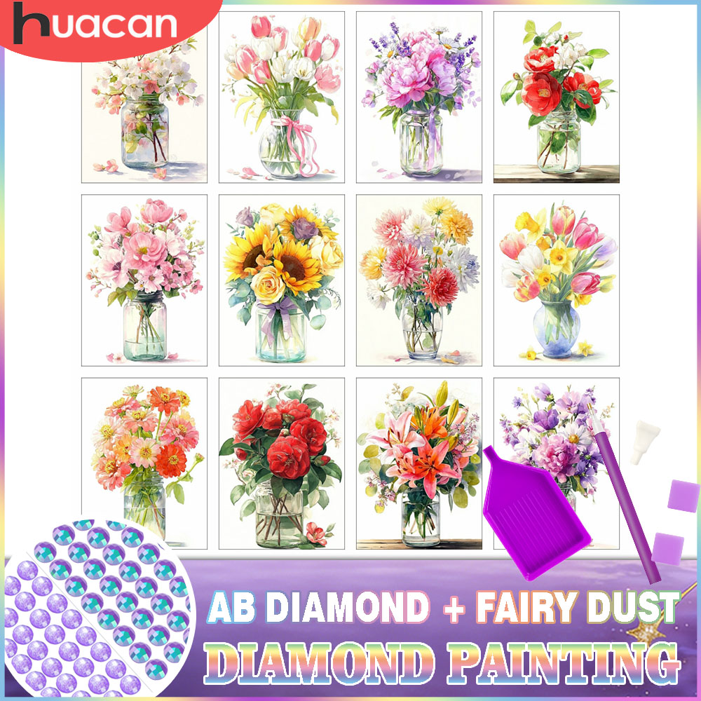 HUACAN Diamond Art Painting Ro - Resin Art For Rose incelemesi ve fiyatı