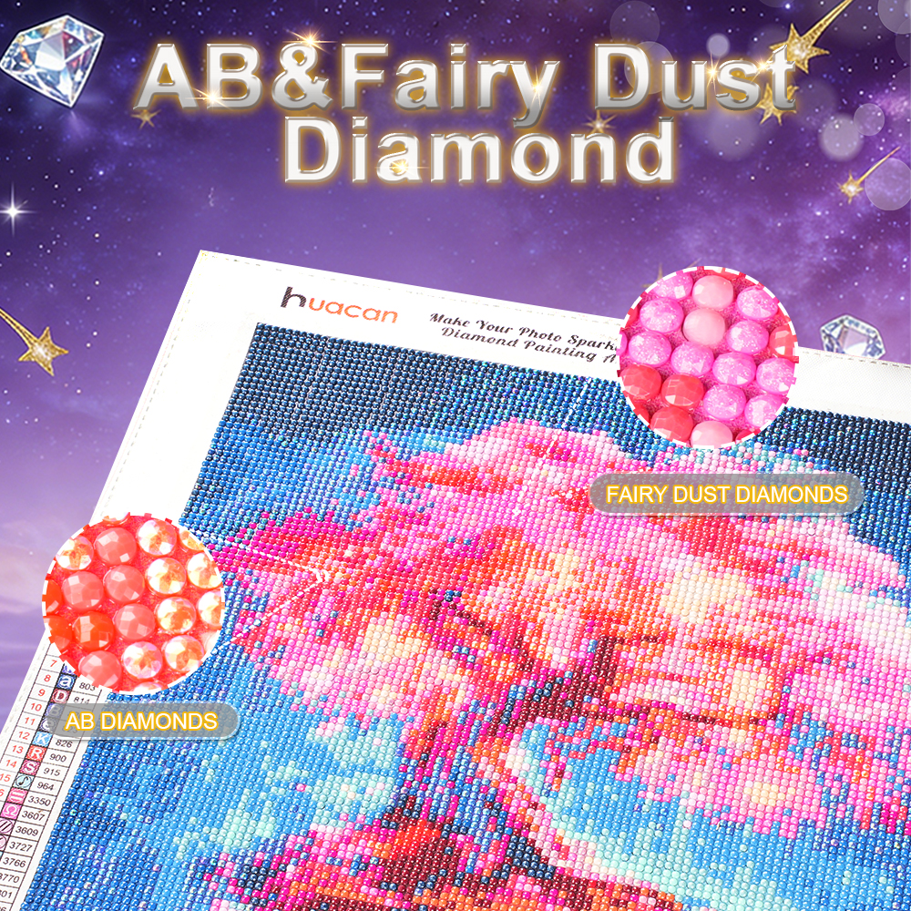 HUACAN Diamond Art Painting Ro - Resin Art For Rose incelemesi ve fiyatı