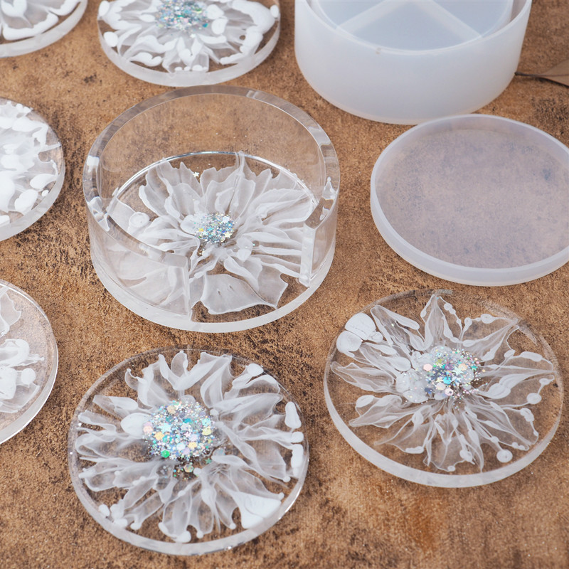 SNASAN Coaster Cup Mat Silicon - Resin Art Tool Kit incelemesi ve fiyatı