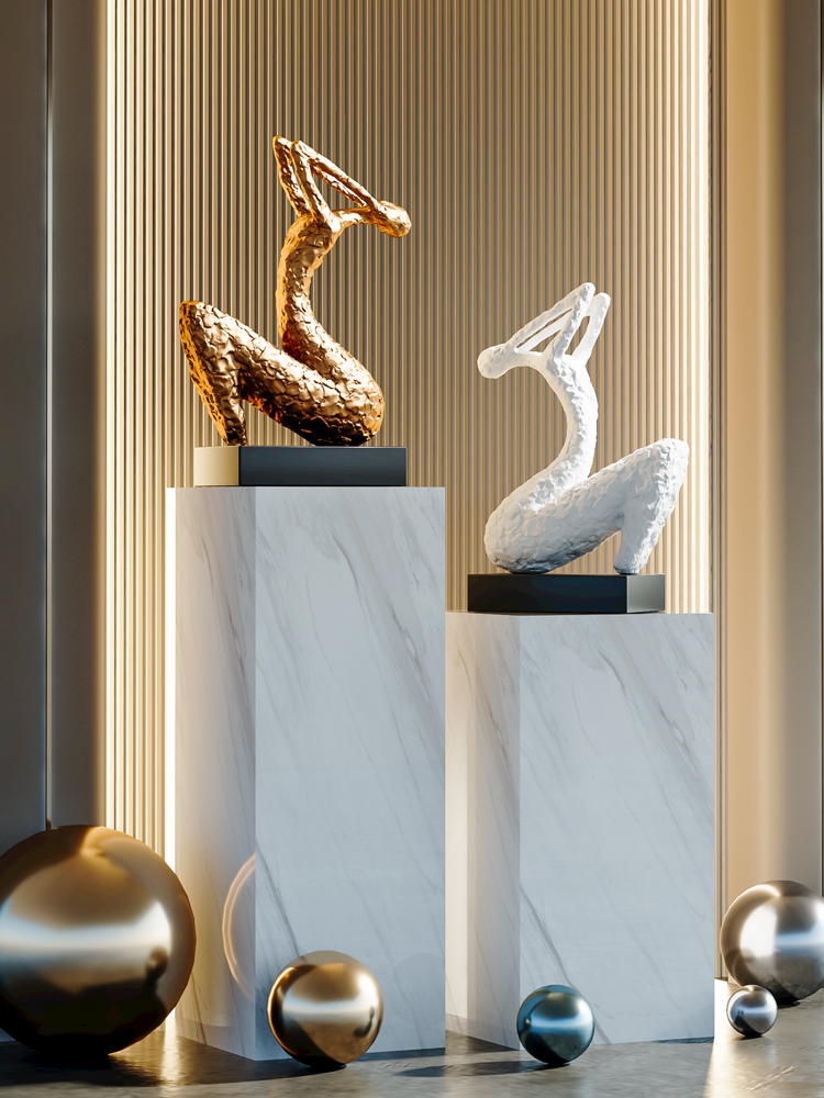 Home Decor Sculpture Creative  - Resin Art Floor incelemesi ve fiyatı