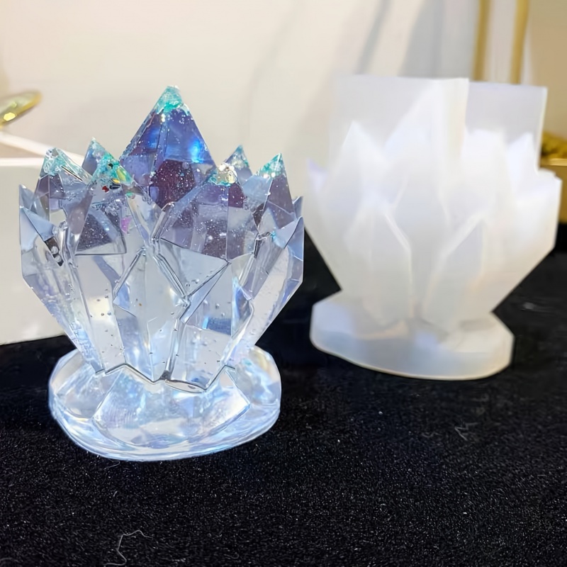 1pcCrystal Cluster Decorative  - Resin Art Mould incelemesi ve fiyatı