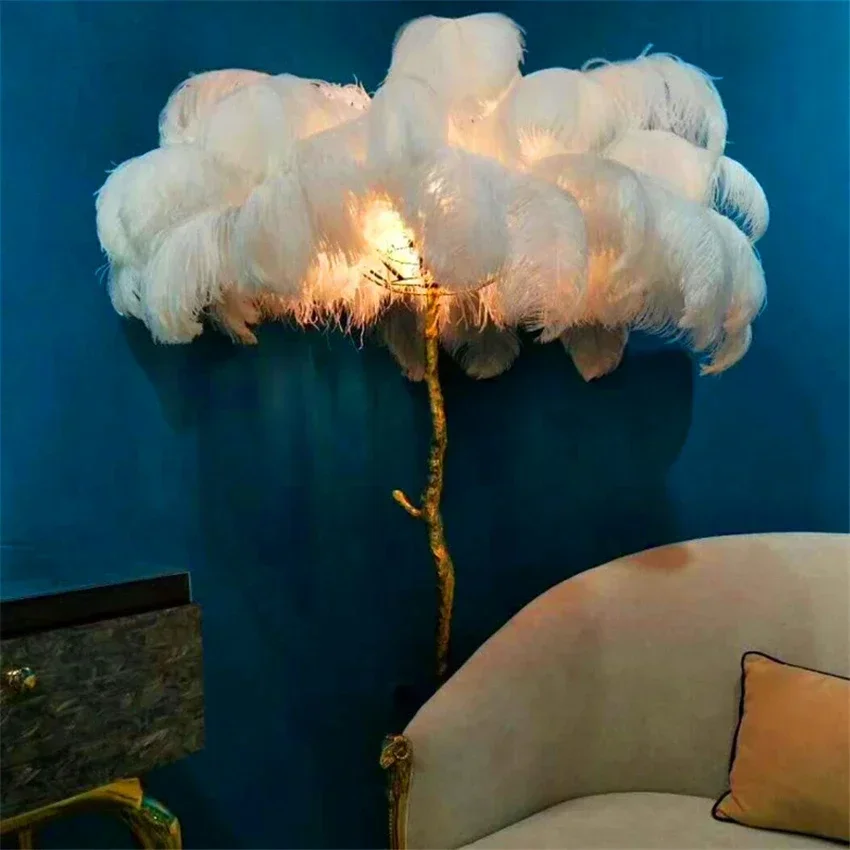 Modern Led Ostrich Feather Flo - Resin Art Floor incelemesi ve fiyatı