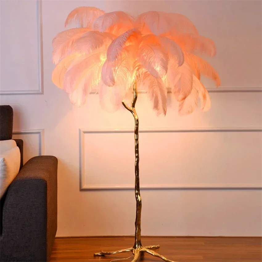 Modern Led Ostrich Feather Flo - Resin Art Floor incelemesi ve fiyatı