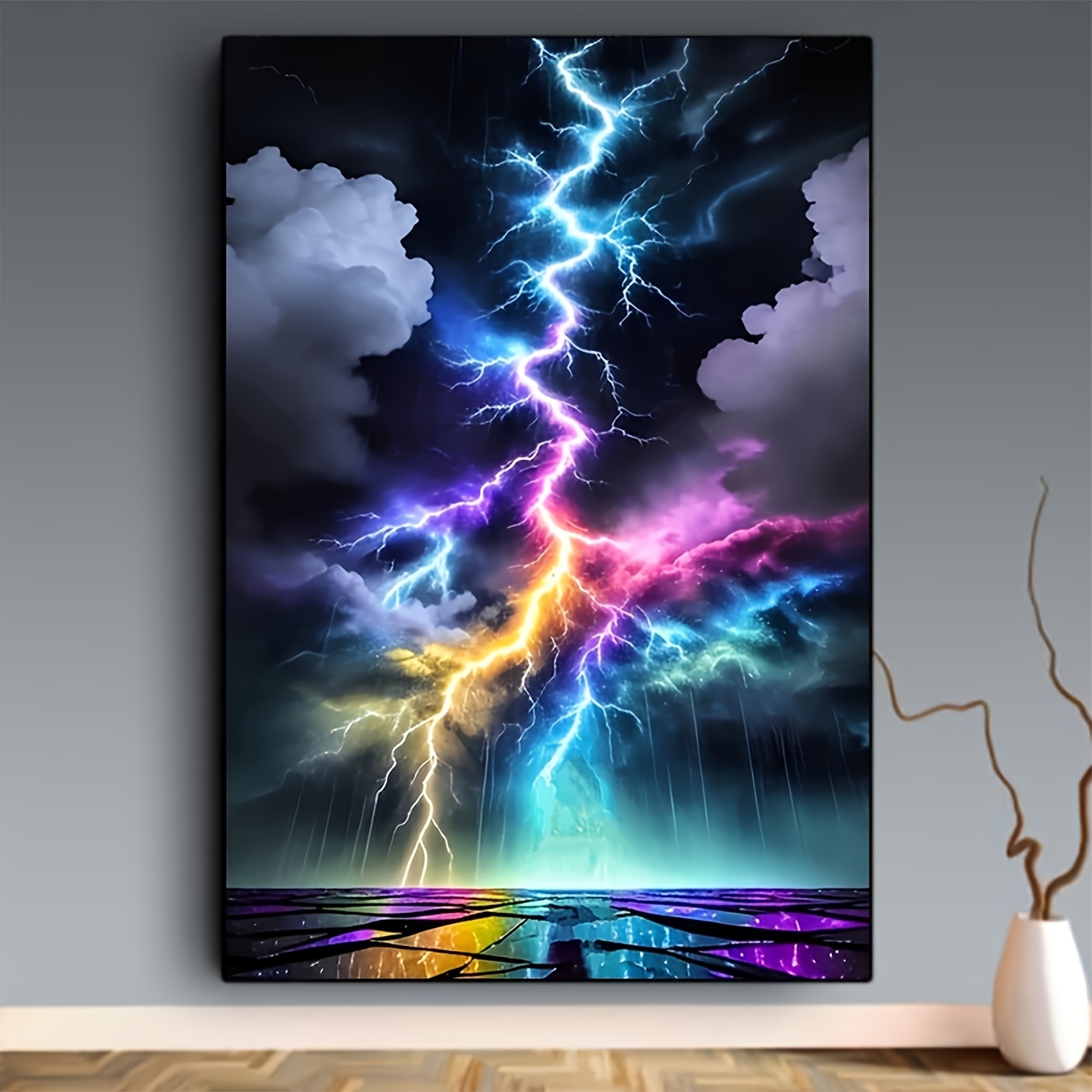 DIY Diamond Painting Colorful  - Resin Art On Wall incelemesi ve fiyatı
