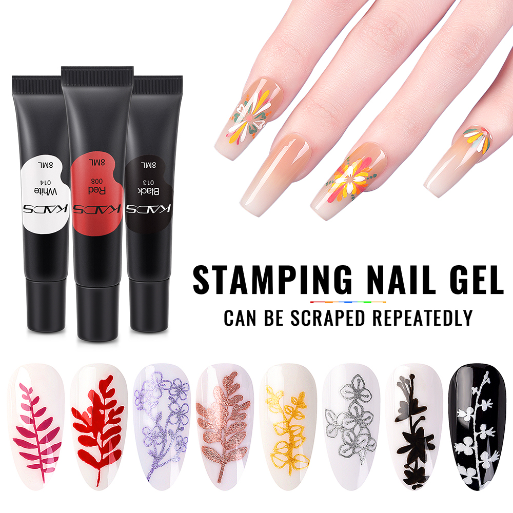 KADS Stamping Gel Polish 8ml G - Resin Art Youtube incelemesi ve fiyatı