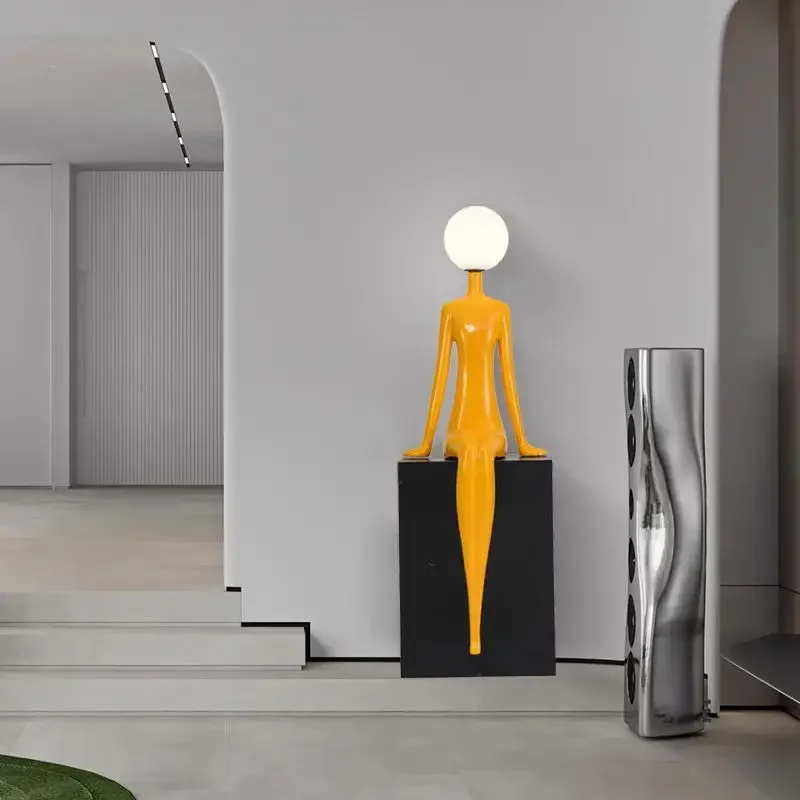 Creative Humanoid Art Sculptur - Resin Art Floor incelemesi ve fiyatı