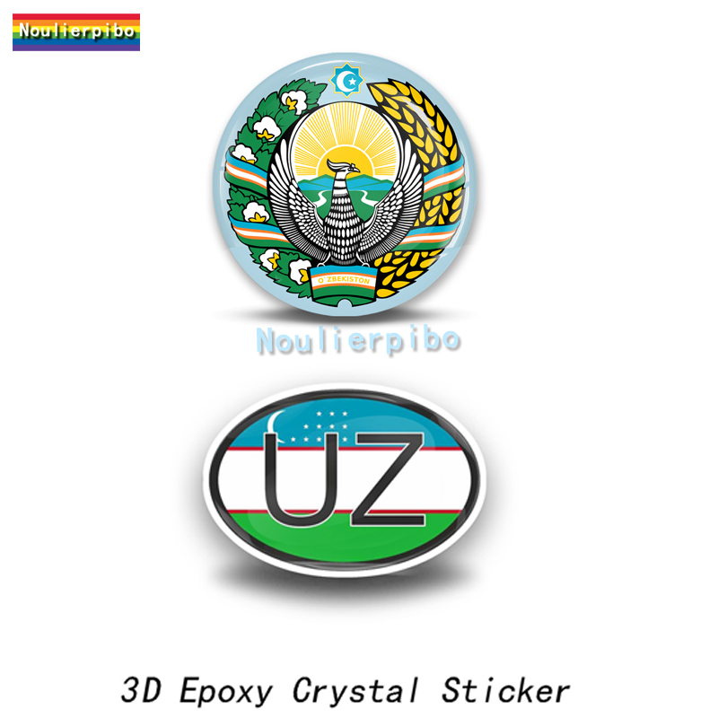 3D Epoxy Resin Uzbekistan Flag - Resin Art Logo incelemesi ve fiyatı