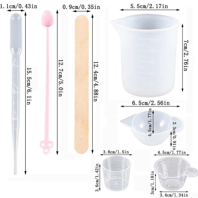 Uv Epoxy Resin Casting Tools K - Resin Art Tool Kit incelemesi ve fiyatı