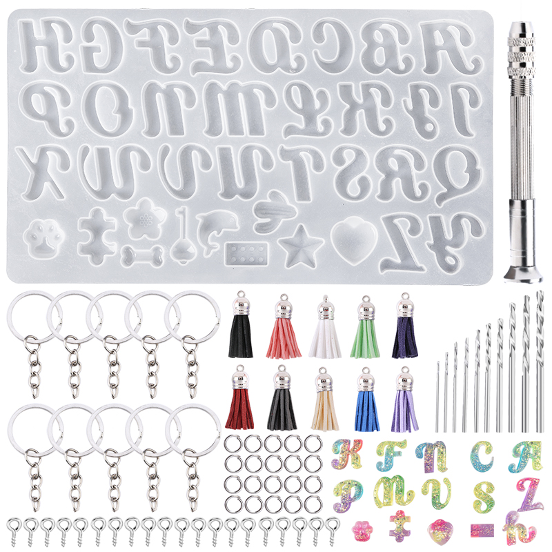 Alphabet Keychain Molds Alphab - Resin Art Alphabet incelemesi ve fiyatı