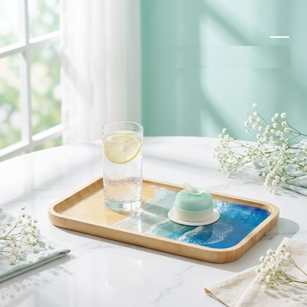 Epoxy Resin Ocean Art Decorati - Resin Art Coffee Table incelemesi ve fiyatı