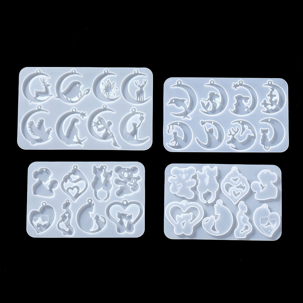 Earring Pendants Epoxy Resin S - Resin Art Alphabet incelemesi ve fiyatı