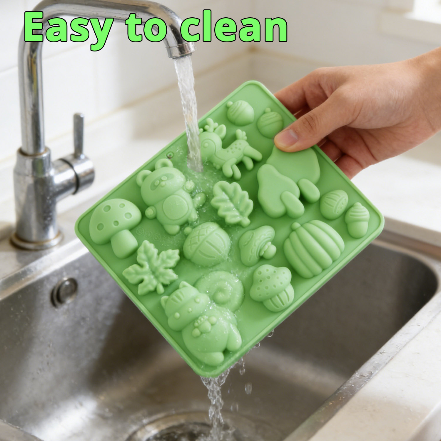 1 Silicone Cake Mold in the Sh - Resin Art Tool Kit incelemesi ve fiyatı