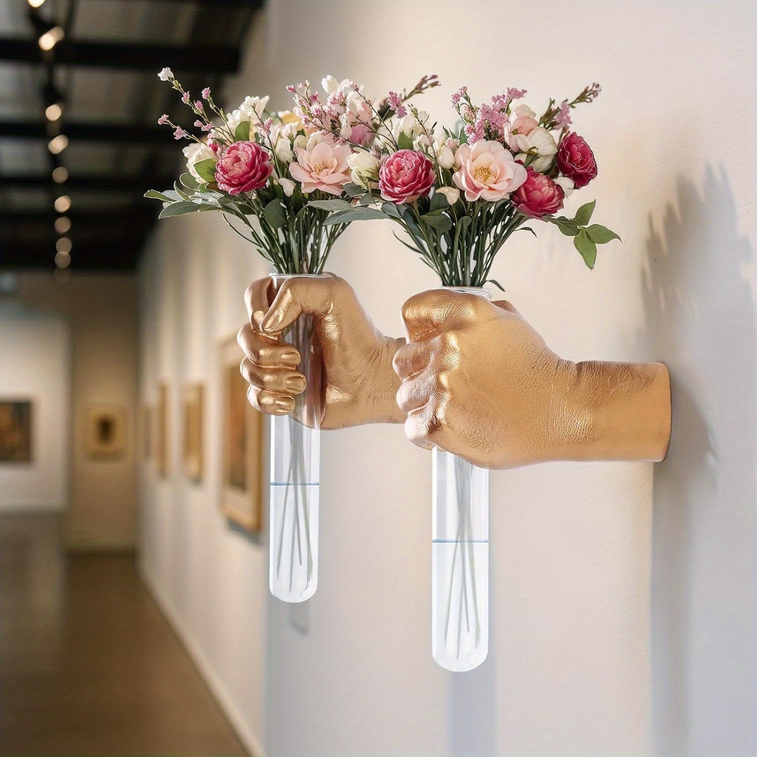 1Pcs Wall Art Sculpture Hand S - Resin Art Youtube incelemesi ve fiyatı