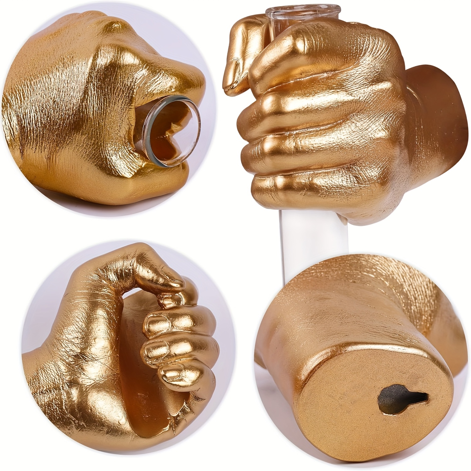 1Pcs Wall Art Sculpture Hand S - Resin Art Youtube incelemesi ve fiyatı