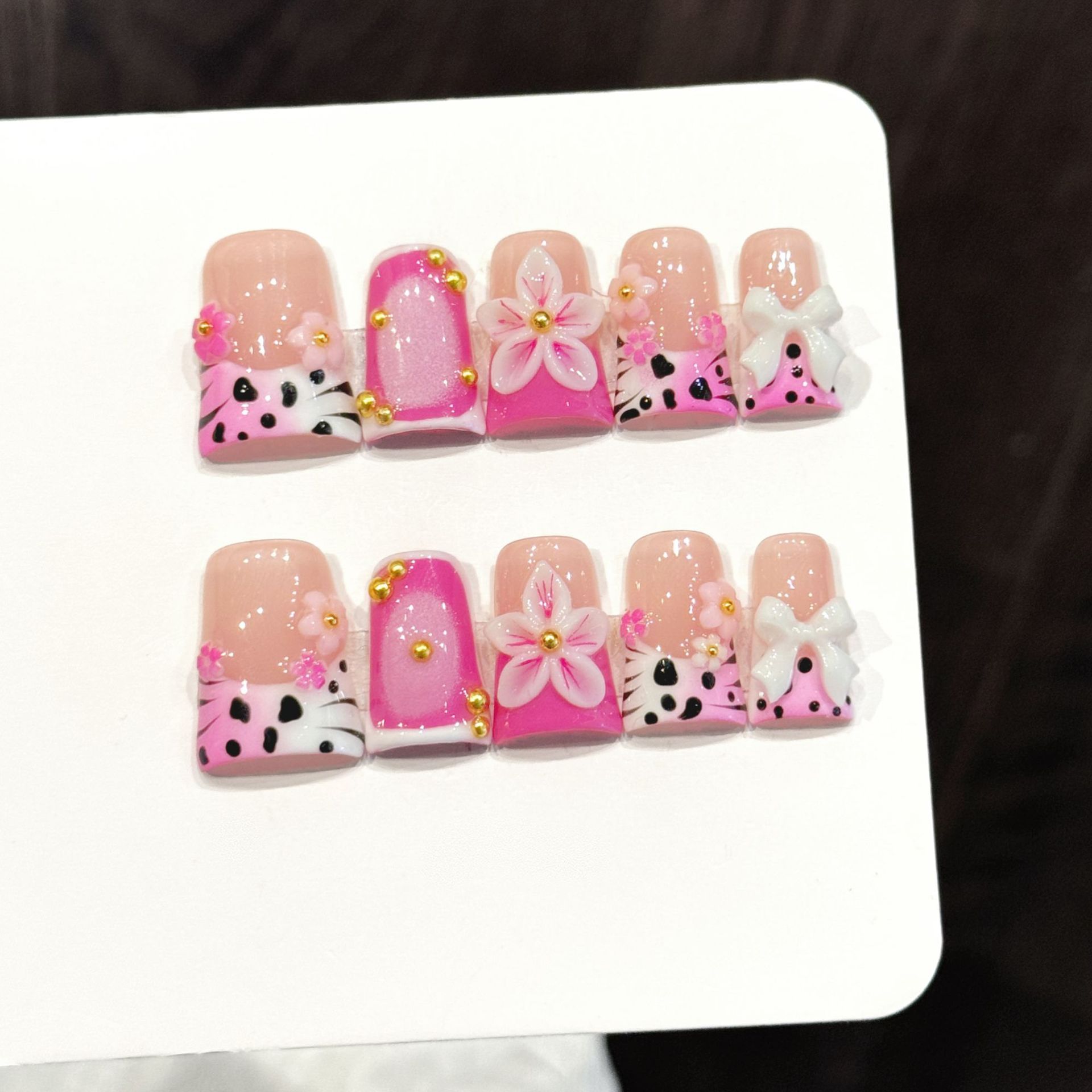 10pcs Pure Hand Pressed Duck N - Resin Art Of Flowers incelemesi ve fiyatı