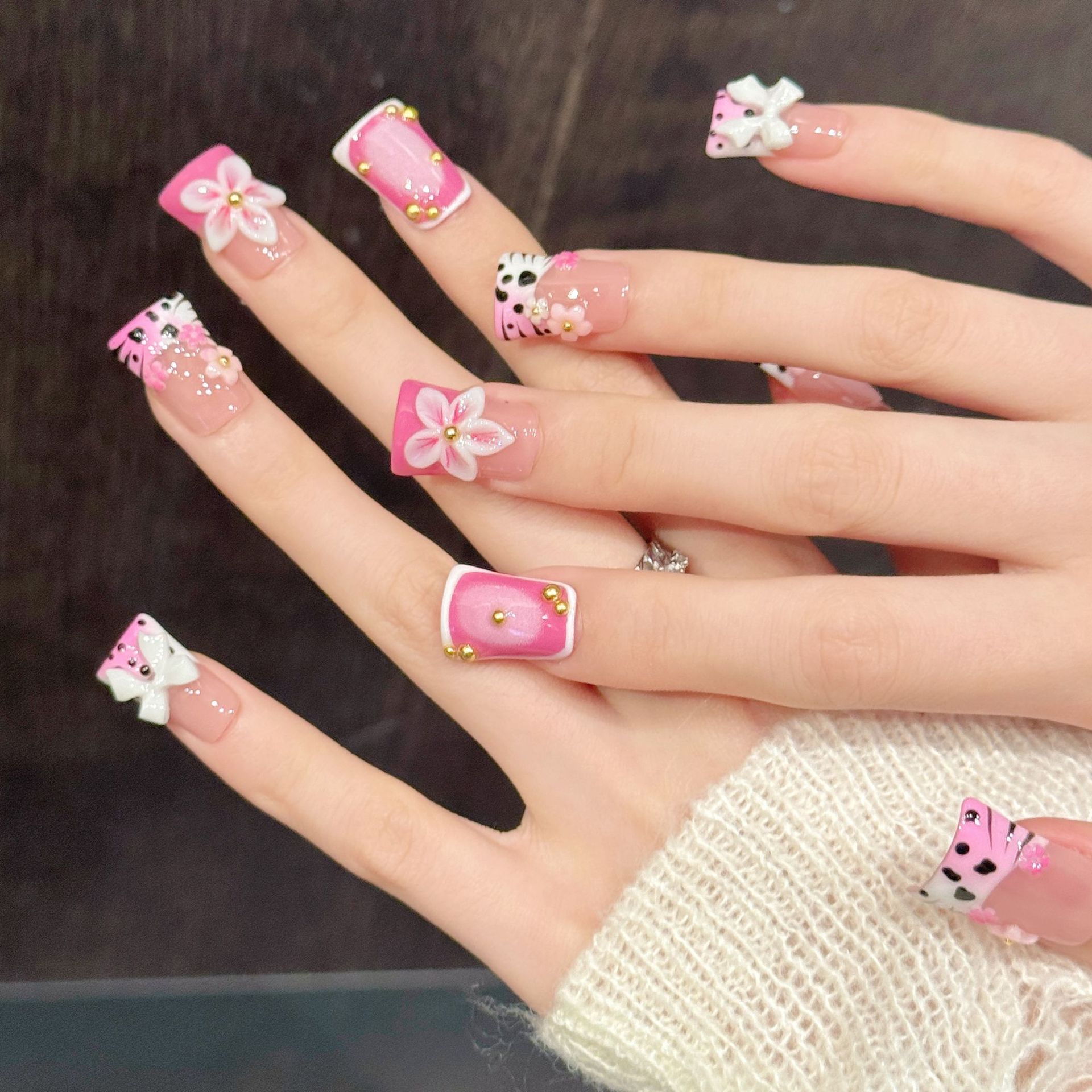10pcs Pure Hand Pressed Duck N - Resin Art Of Flowers incelemesi ve fiyatı