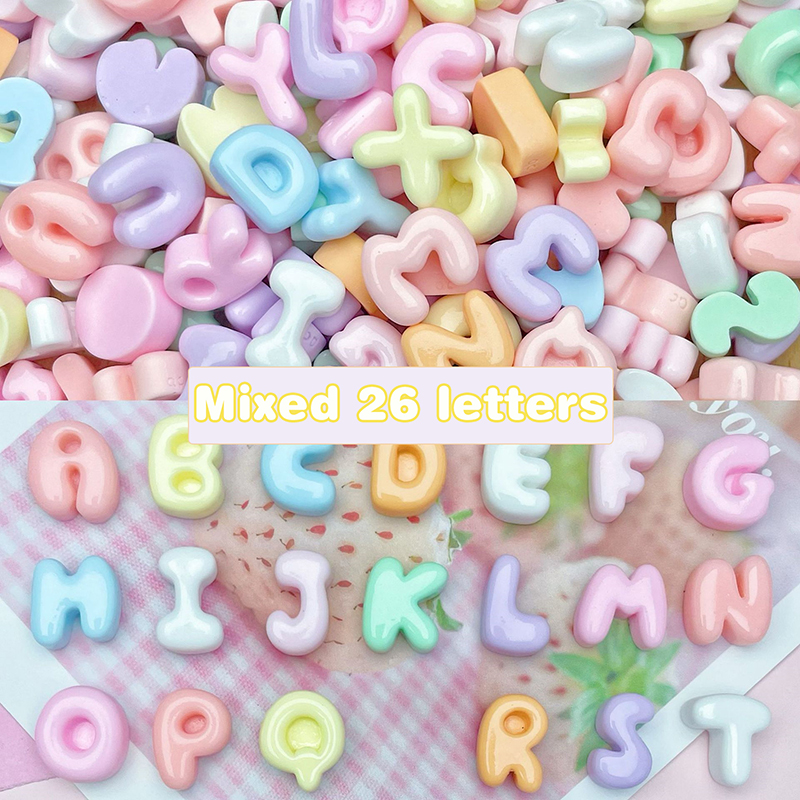 New20Pcs Mini Letters Mixed Re - Resin Art Store incelemesi ve fiyatı