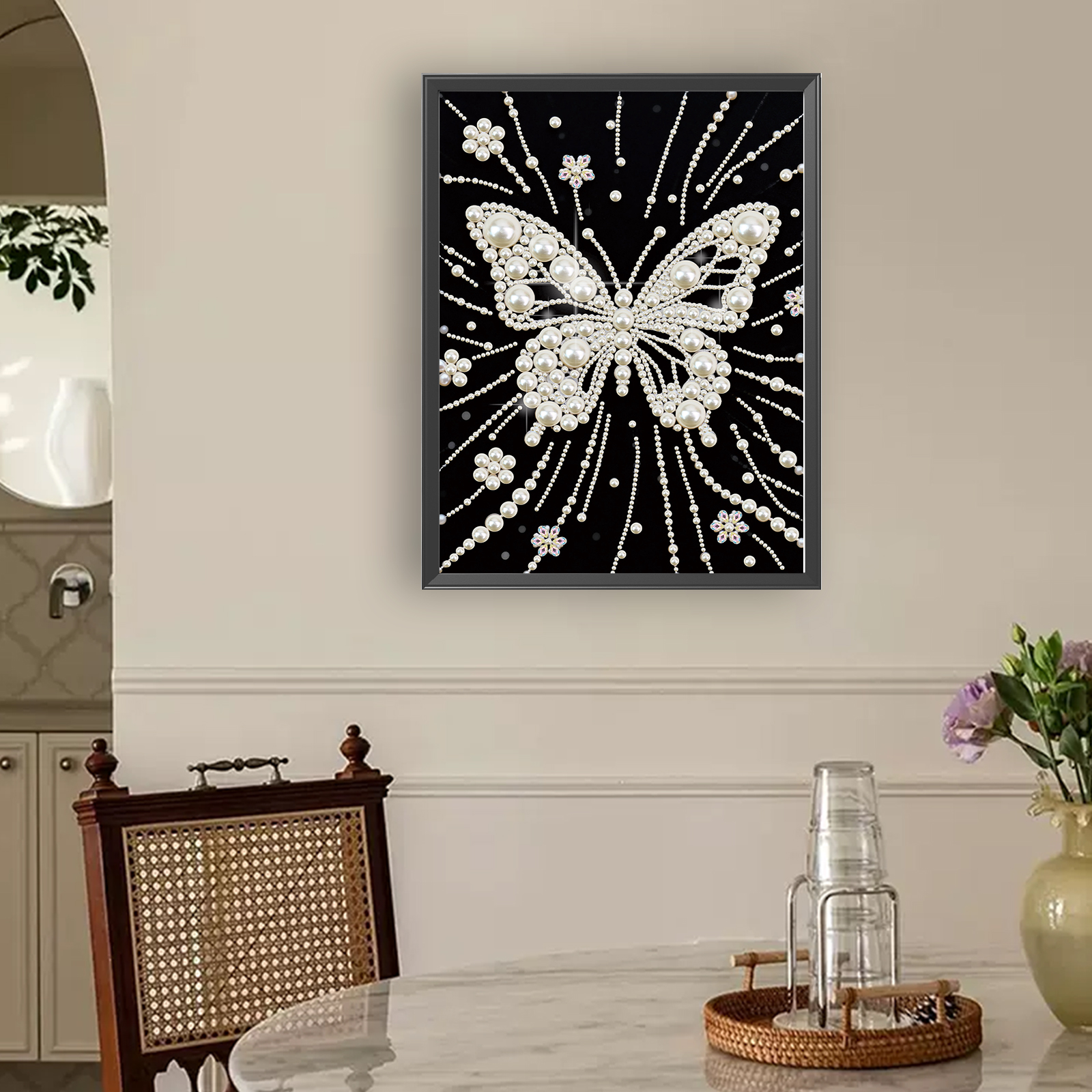DIY Pearl Art Painting for Hom - Resin Art On Wall incelemesi ve fiyatı