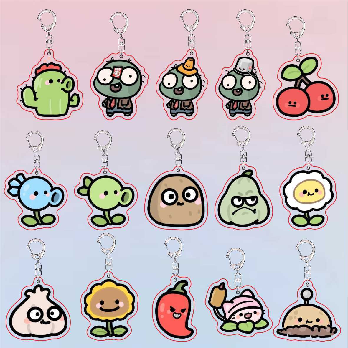 Plants Vs Zombies Acrylic Cute - Resin Art Store incelemesi ve fiyatı