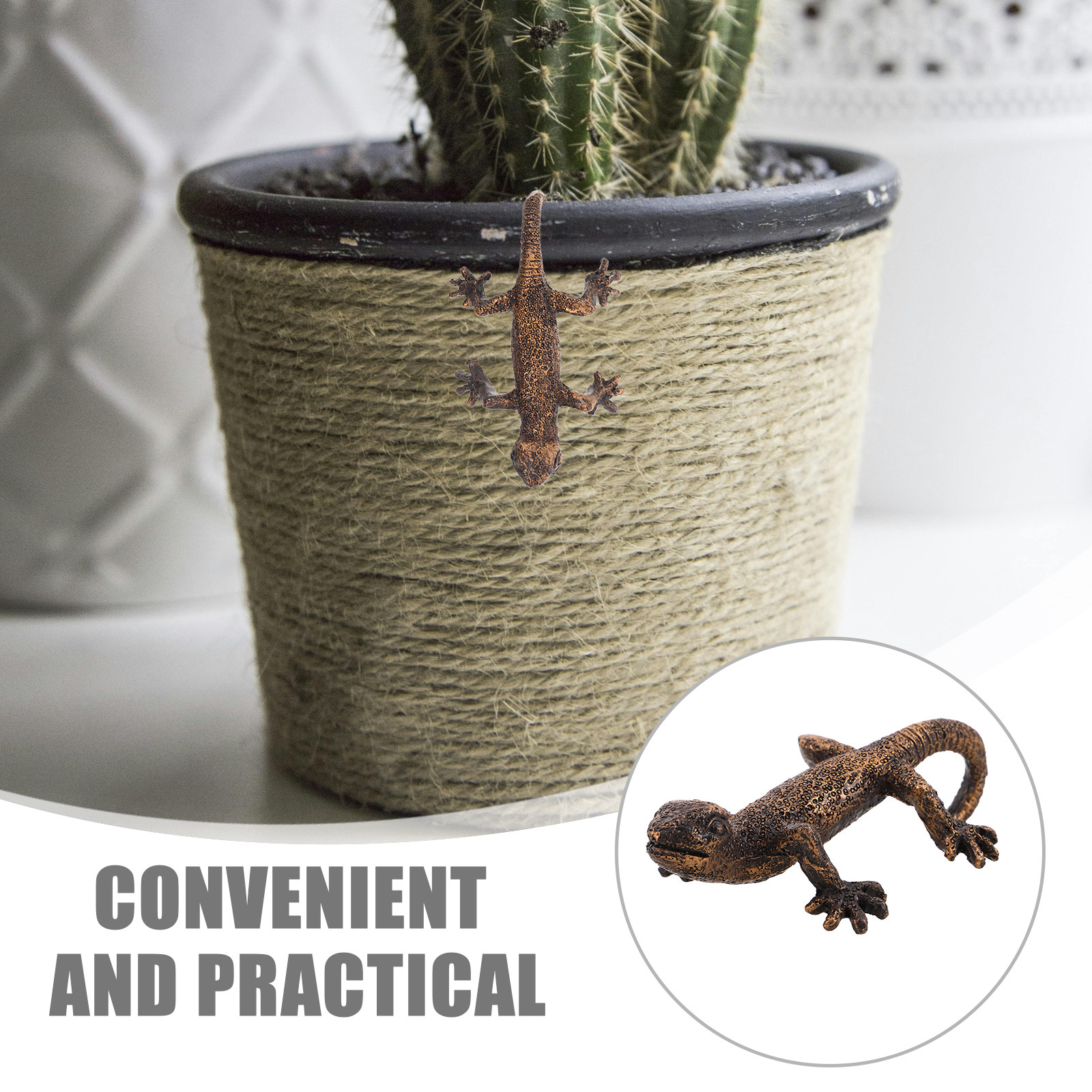 Gecko Wall Hanging Garden Deco - Resin Art Decor incelemesi ve fiyatı