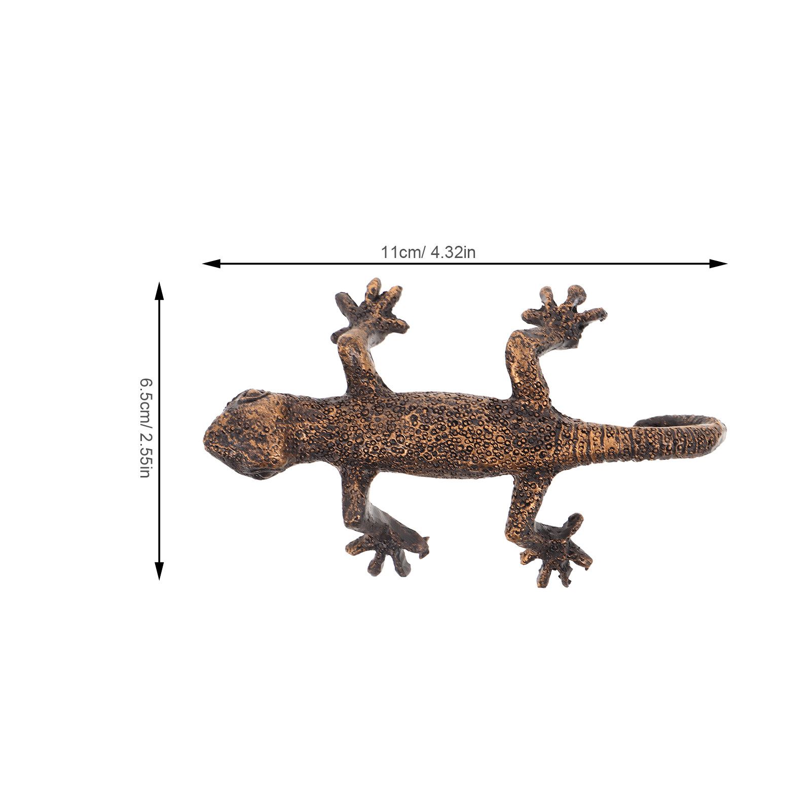 Gecko Wall Hanging Garden Deco - Resin Art Decor incelemesi ve fiyatı