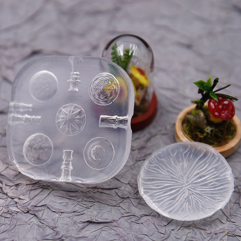 2pcs/set Mini Mushroom Silicon - Resin Art Tool Kit incelemesi ve fiyatı