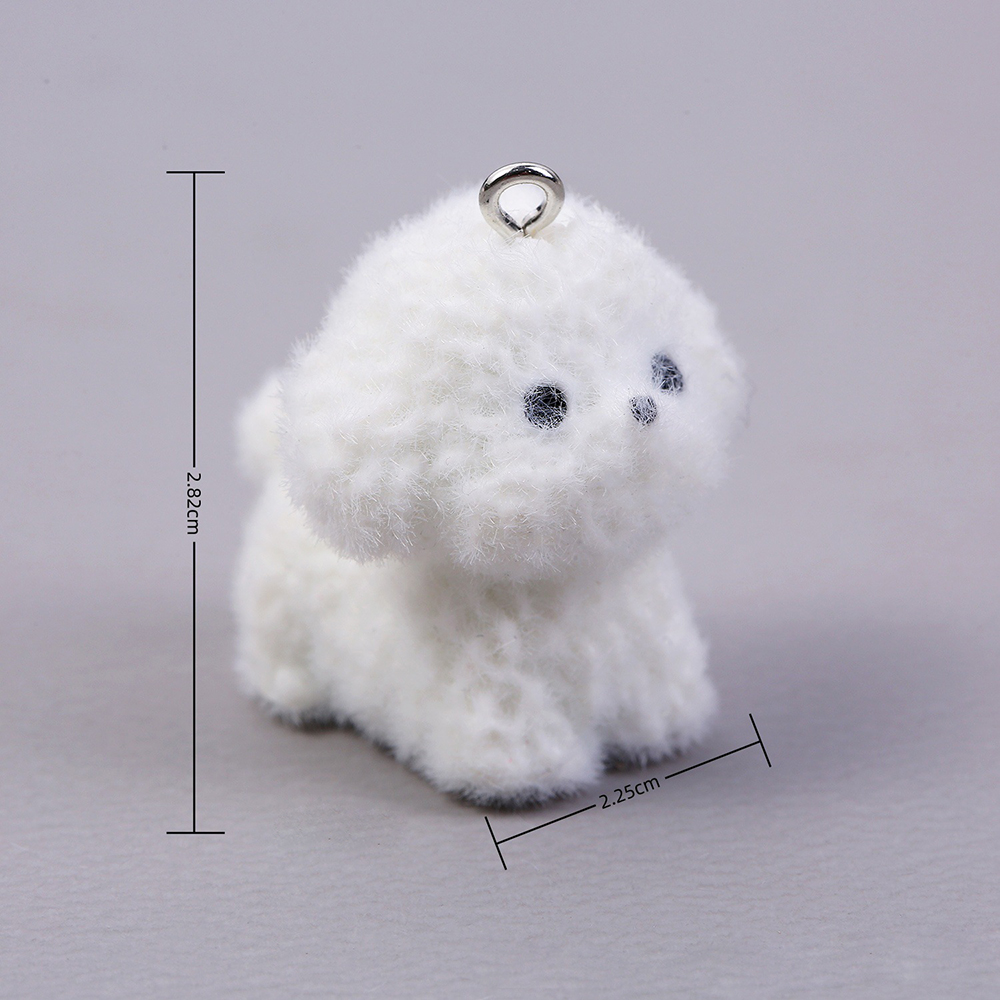 10pcs Flocking Puppy Dog Resin - Resin Art Notes incelemesi ve fiyatı