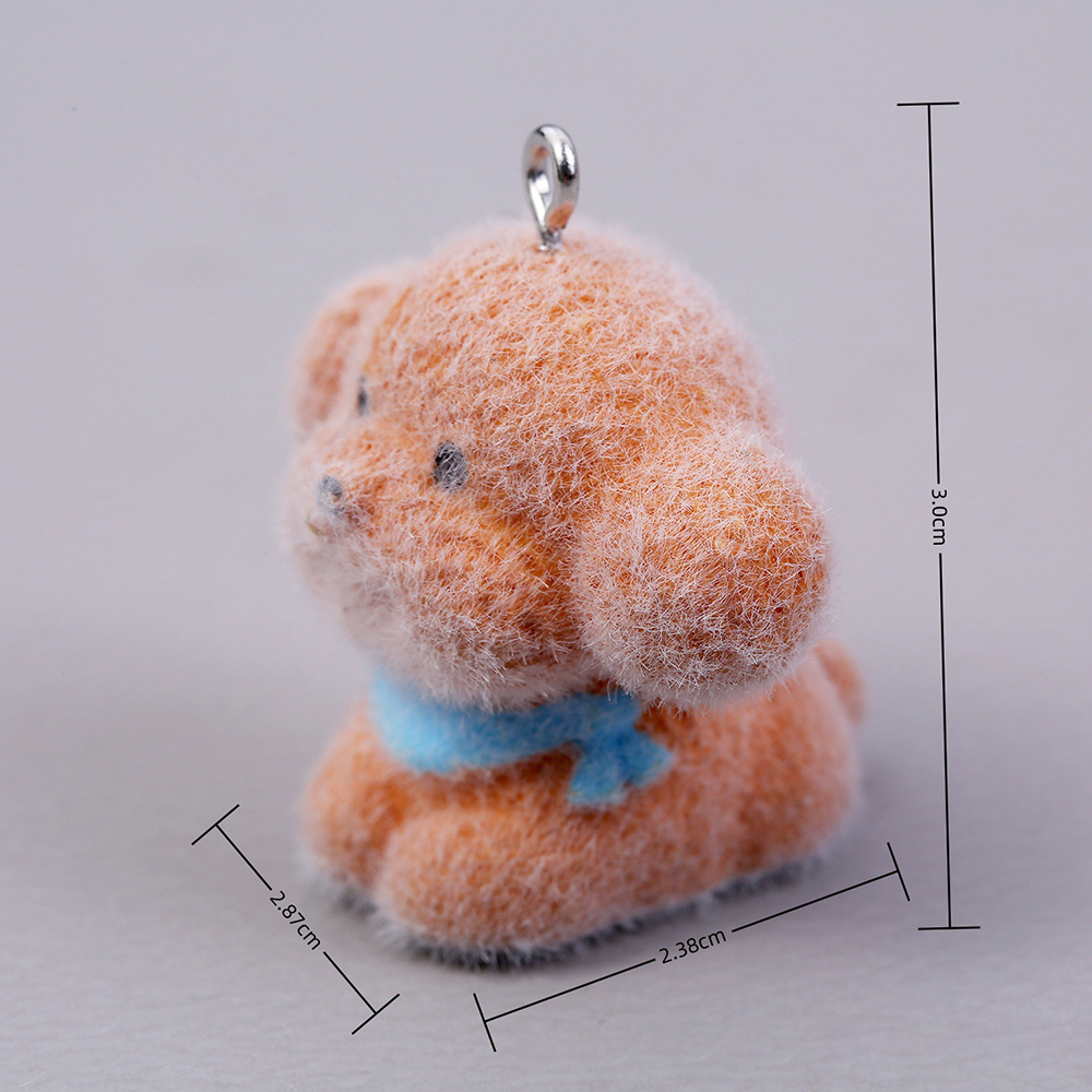 10pcs Flocking Puppy Dog Resin - Resin Art Notes incelemesi ve fiyatı
