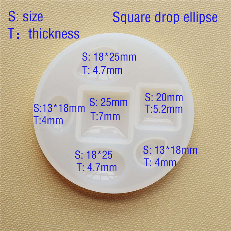 Silicone Mold half ball Oblate - Resin Art Tool Kit incelemesi ve fiyatı