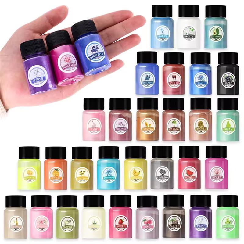 28 Colors 10g Mica Pearl Powde - Pearl Powder Resin incelemesi ve fiyatı