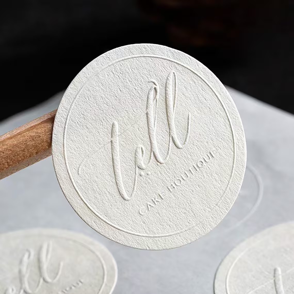 500pcs Custom Logo Stickers Em - Resin Art Logo incelemesi ve fiyatı