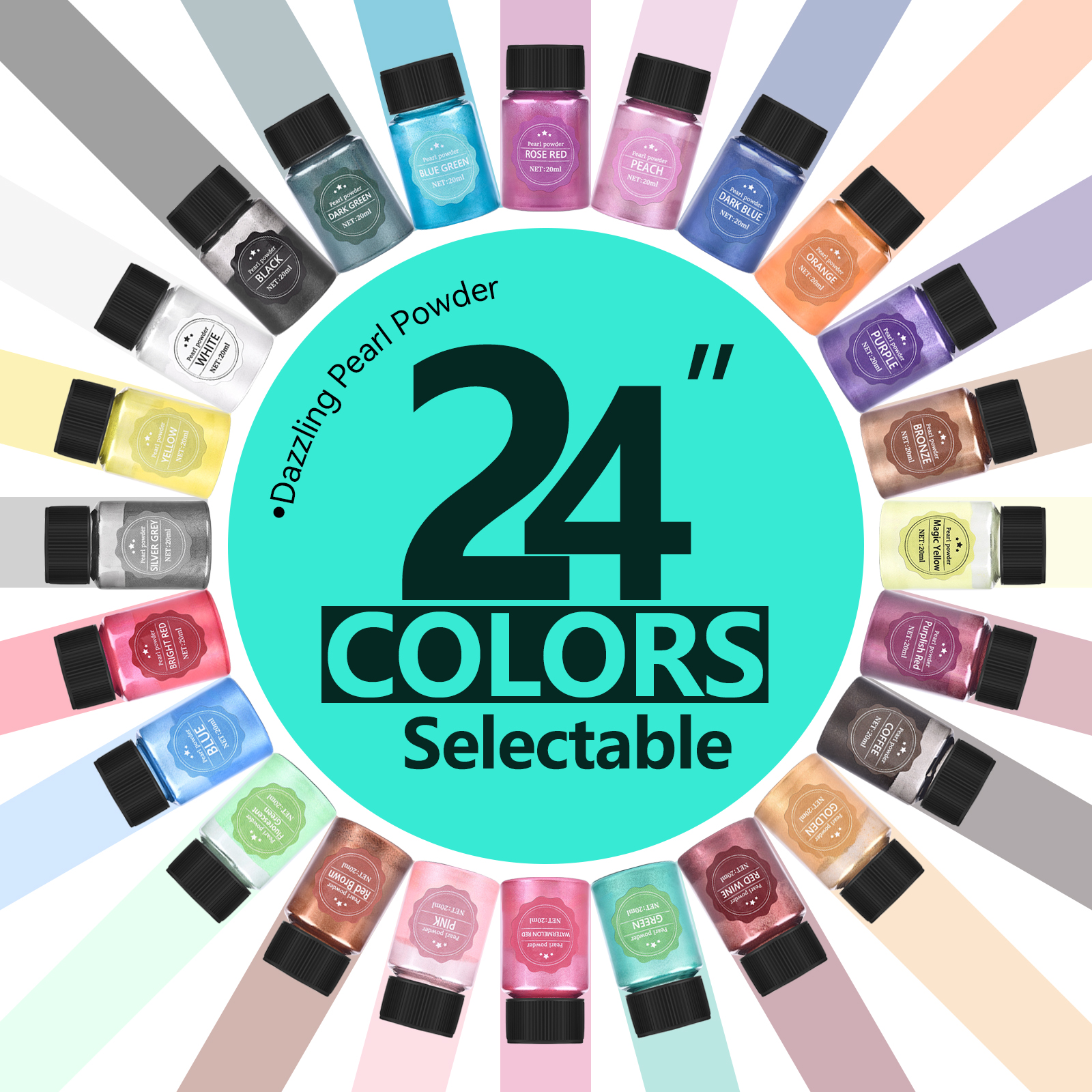 24Color 10g Pearlescent Natura - Pearl Powder Resin incelemesi ve fiyatı