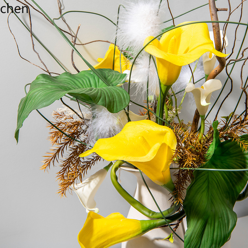 LYY  Artificial Flowers Fake F - Resin Art Coffee Table incelemesi ve fiyatı