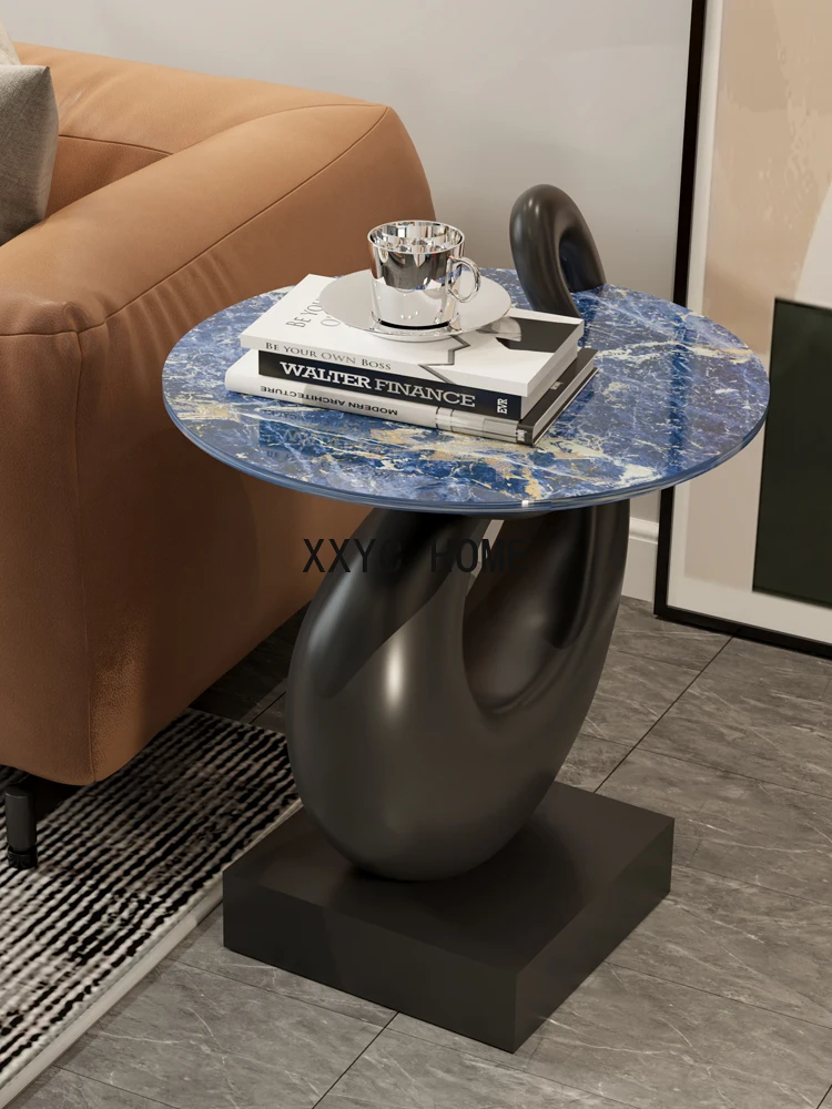 Creative White Swan Statue Hom - Resin Art Coffee Table incelemesi ve fiyatı