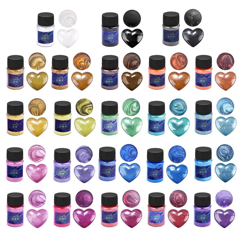 24Colors Epoxy Resin Dye Mica  - Pearl Powder Resin incelemesi ve fiyatı