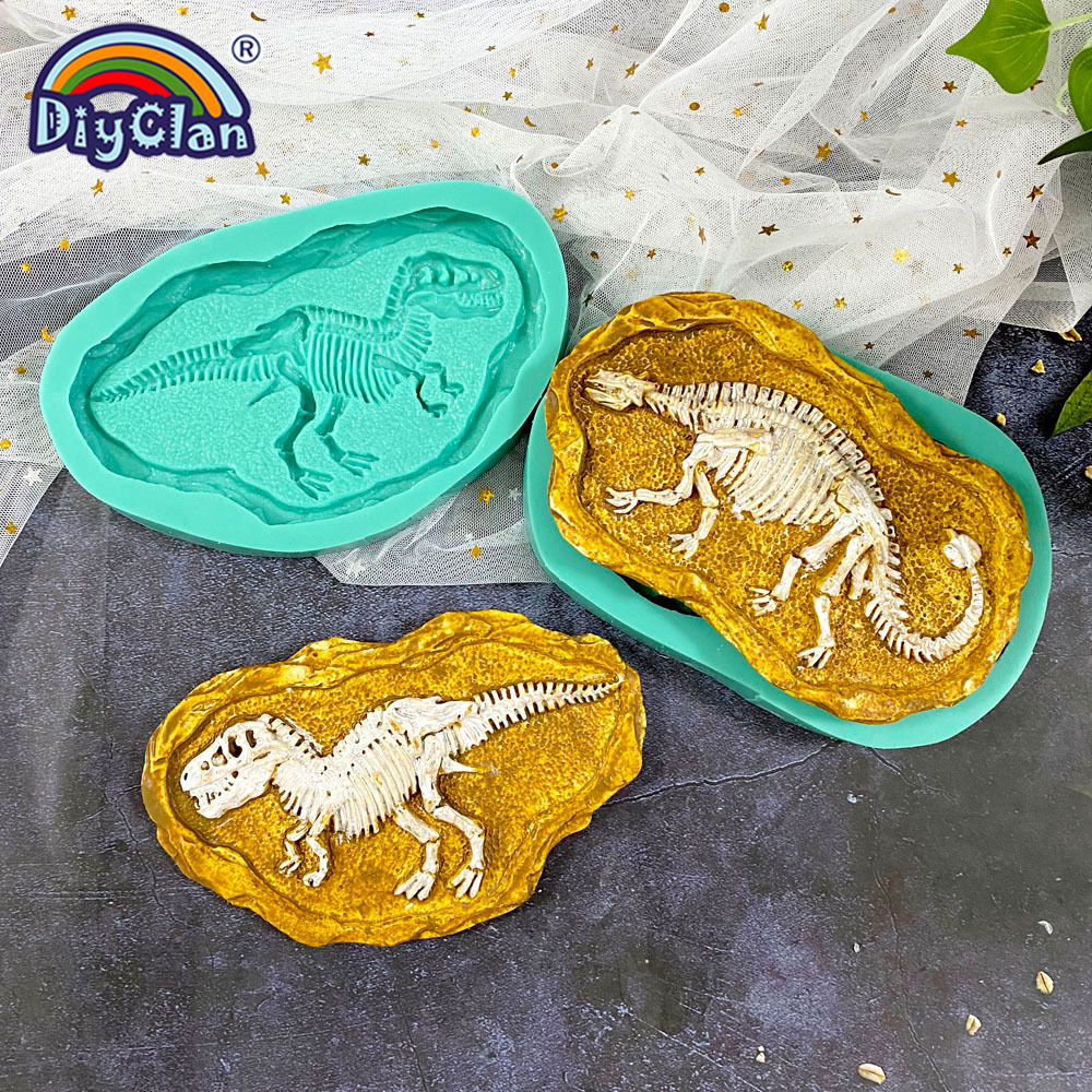 Dinosaur Skeleton Specimen Sil - Resin Art Mould incelemesi ve fiyatı