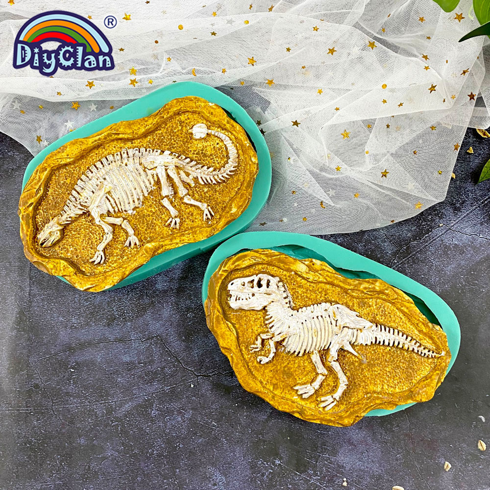 Dinosaur Skeleton Specimen Sil - Resin Art Mould incelemesi ve fiyatı