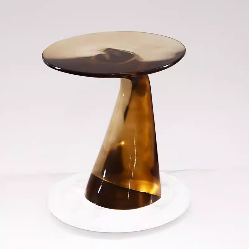 Luxury-Style Hotel Villa Decor - Resin Art Coffee Table incelemesi ve fiyatı