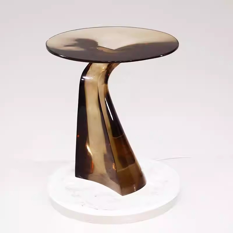 Luxury-Style Hotel Villa Decor - Resin Art Coffee Table incelemesi ve fiyatı